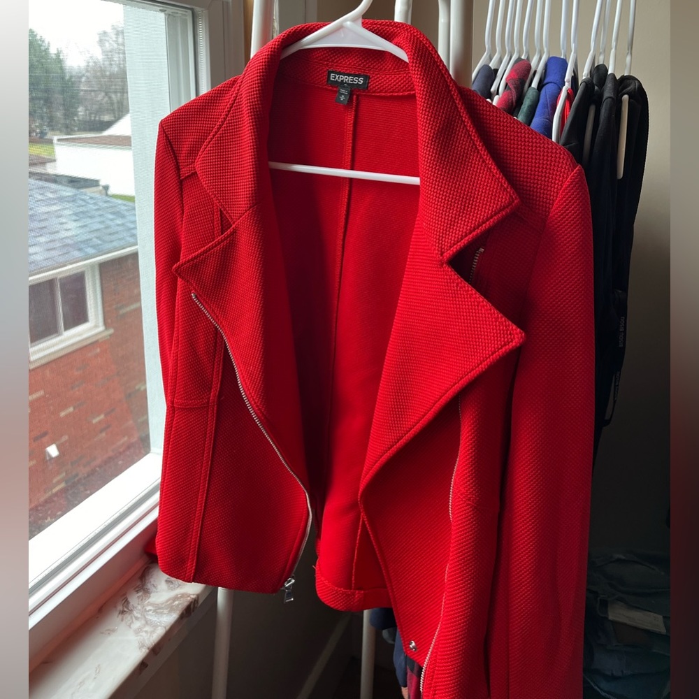 Express - Red Jacket - Women’s Size M